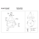 Balance lampa wisząca 6xG9 MOD317PL-06B