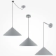 Basic colors lampa wisząca 1xE27 MOD167PL-01GR