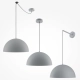 Basic colors lampa wisząca 1xE27 MOD168PL-01GR