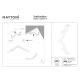 Basis Angle lampa do szynoprzewodu magnetycznego Flarity LED 24W 1310lm 3000K TR042-2-24W3K-W