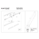 Basis lampa do szynoprzewodu magnetycznego Exility LED 12W 800lm 2700K TR030-2-12W2.7K-B