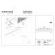 Basis lampa do szynoprzewodu magnetycznego Exility LED 12W 600lm 3000K TR030-2-12W3K-W