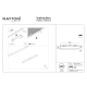 Basis lampa do szynoprzewodu magnetycznego Exility LED 12W 640lm 4000K TR030-2-12W4K-W