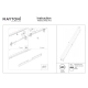 Basis lampa do szynoprzewodu magnetycznego Exility LED 24W 1630lm 2700K TR030-2-24W2.7K-B