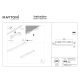 Basis lampa do szynoprzewodu magnetycznego Exility LED 12W 770lm 2700K-6000K TR030-4-12W3K-WW-DS-W