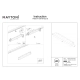 Basis lampa do szynoprzewodu magnetycznego Exility LED 12W 800lm 2700K-6000K TR030-4-12WTW-DD2-B