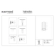 Calipso lampa sufitowa 1xGU10 C106CL-01-GU10-W