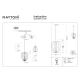 Cambio lampa wisząca 1xE27 MOD398PL-01GR