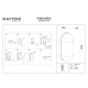 Candle kinkiet IP65 1xE27 O449WL-01GF