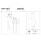 Cascade lampa wisząca LED 19W 1500lm 2600K-3500K MOD132PL-L18BSK