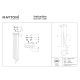 Cascade lampa wisząca LED 31W 2400lm 3000K-4000K MOD132PL-L30BK