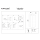 Conf kinkiet IP65 1xE27 O450WL-01GF