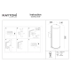 Conf kinkiet IP54 1xE27 O451WL-01GF