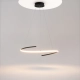 Curve lampa wisząca LED 31W 1600lm 3000K-4000K MOD242PL-L33BK