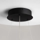 Curve lampa wisząca LED 31W 1600lm 3000K-4000K MOD242PL-L33BK