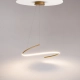 Curve lampa wisząca LED 31W 2100lm 2600K-3500K MOD242PL-L33BSK