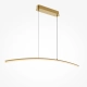 Curve lampa wisząca LED 15W 1150lm 2600K-3500K MOD243PL-L18BSK