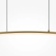Curve lampa wisząca LED 15W 1150lm 2600K-3500K MOD243PL-L18BSK