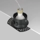 Dot lampa wbudowana 1xGU10 DL042-01-RD-B