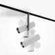 Elti Duo reflektor do szynoprzewodu magnetycznego Flarity LED 24W 1563lm 3000K TR005-2-2X12W3K-BW