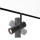 Elti reflektor do szynoprzewodu magnetycznego Flarity LED 12W 844lm 3000K TR005-2-12W3K-B