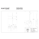 Evolution lampa wisząca LED 9W 350lm 3000K MOD396PL-L10BL3K