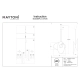 Evolution lampa wisząca LED 9W 500lm 3000K MOD396PL-L10W3K