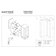 Expo kinkiet IP54 LED 12W 650lm 3000K O480WL-L12B3K