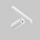 Focus LED lampa do szynoprzewodu magnetycznego Exility 5W 420lm 3000K TR032-2-5W3K-S-W