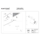 Focus LED lampa do szynoprzewodu magnetycznego Exility 20W 1200lm 2700K-6000K TR032-4-20WTW-S-DD-B
