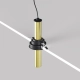 Focus T lampa wbudowana LED 7W 460lm 3000K C140RS-L200-7W3K-BBS