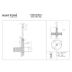 Frame lampa wisząca 6xE14 MOD174PL-06G