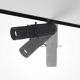 Gala reflektor do szynoprzewodu magnetycznego Flarity LED 10W 290lm 2700K-6000K TR108-4-10W3K-DS-B