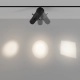Gala reflektor do szynoprzewodu magnetycznego Flarity LED 10W 290lm 2700K-6000K TR108-4-10W3K-DS-B