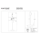 Gerhard lampa wisząca LED 19W 1000lm 3000K MOD189PL-L12W3K1