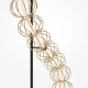 Golden Cage lampa podłogowa LED 48W 3000lm 3000K MOD216FL-L38G3K