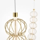 Golden Cage lampa wisząca LED 107W 6110lm 3000K MOD216PL-L55G3K