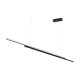 Halo lampa wisząca LED 48W 1100lm 3000K-4000K MOD005PL-L48BK