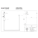 Halo lampa wisząca LED 16W 1100lm 2600K-3500K MOD246PL-L24BSK