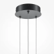 Halo lampa wisząca LED 40W 1500lm 3000K-4000K MOD247PL-L49BK