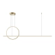 Halo lampa wisząca LED 40W 2100lm 2600K-3500K MOD247PL-L49BSK Maytoni