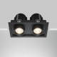Hidden lampa wbudowana LED 20W 1400lm 3000K DL095-02-10W3K-B