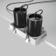 Hidden lampa wbudowana LED 20W 1450lm 3000K DL095-02-10W3K-W