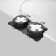 Hoop lampa wbudowana 2xGX53 DL086-02-GX53-SQ-BG