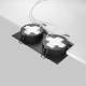 Hoop lampa wbudowana 2xGX53 DL086-02-GX53-SQ-B
