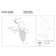Jupiter kinkiet LED 13W 200lm 3000K MOD320WL-L13MR3K1