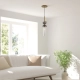 Kyoto lampa wisząca 1xG9 MOD178PL-01GR