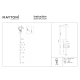 Kyoto lampa wisząca 1xG9 MOD178PL-01GR