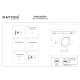 Lens reflektor do szynoprzewodu magnetycznego Flarity LED 15W 770lm 2700K-6000K TR217-4-15WTW-DD2-B