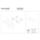 Lot kinkiet IP65 LED 10W 350lm 3000K O428WL-L10W3K